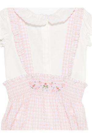 pagliaccetto in cotone bianco e rosa TARTINE ET CHOCOLAT KIDS | CC370303026E